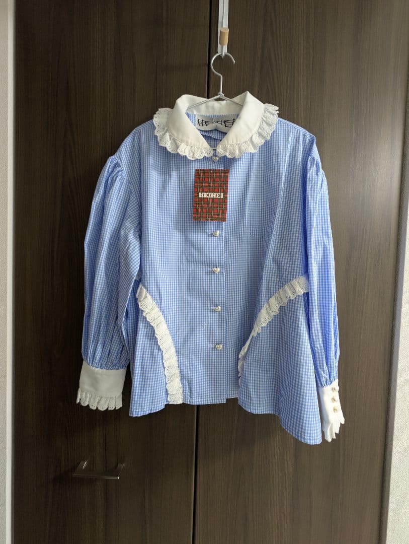 タグ有新品 heihei パフスリーブブラウス　ヘイヘイ
