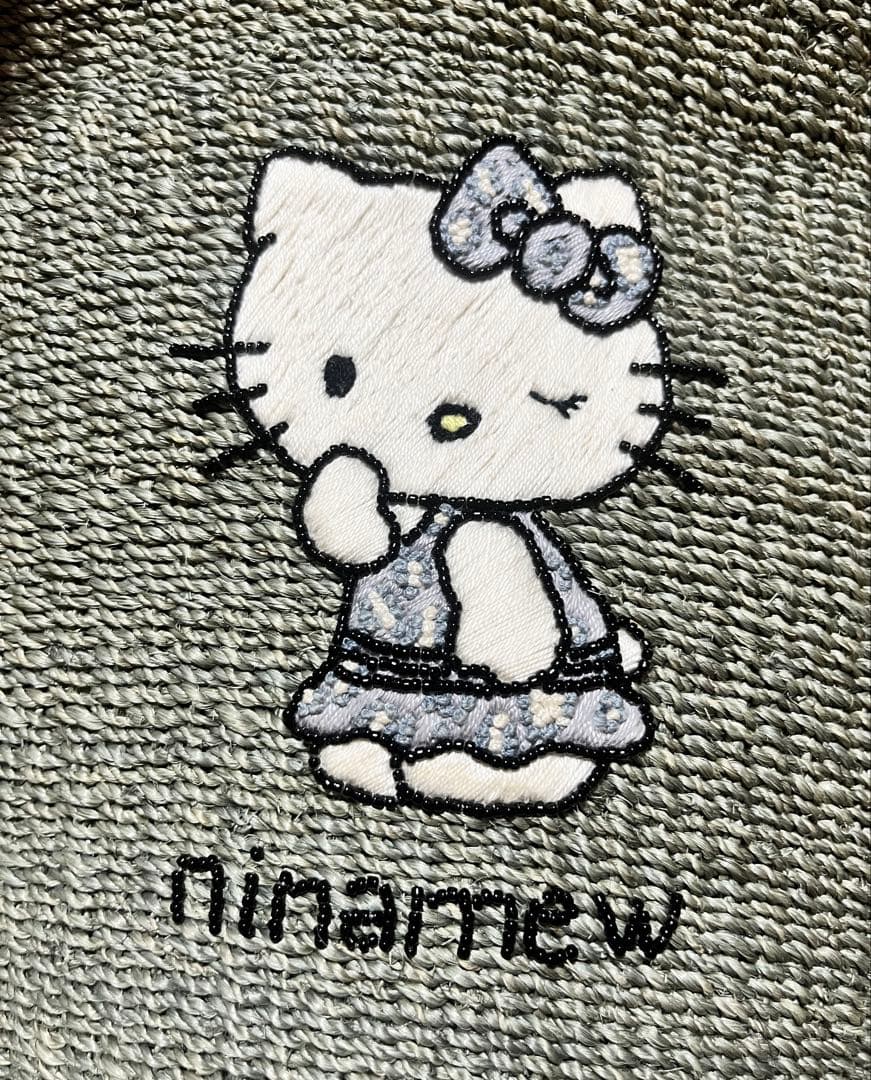 ★定価56000円＋税★ニーナミュウ★ハローキティコラボかごバッグ★2色セット★