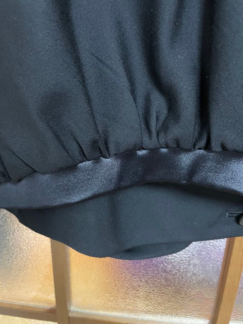 【希少】ISSEY MIYAKE ノーカラードレープジャケット ブラック