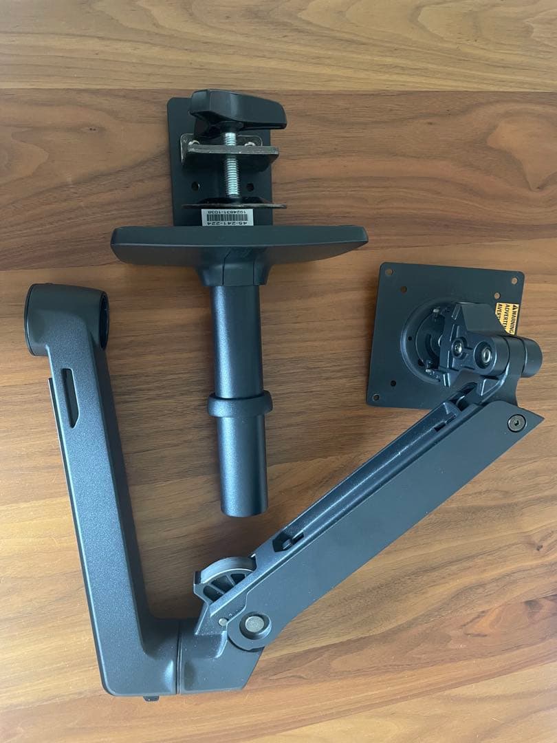 エルゴトロン LX デスク モニターアーム マットブラック 34インチ