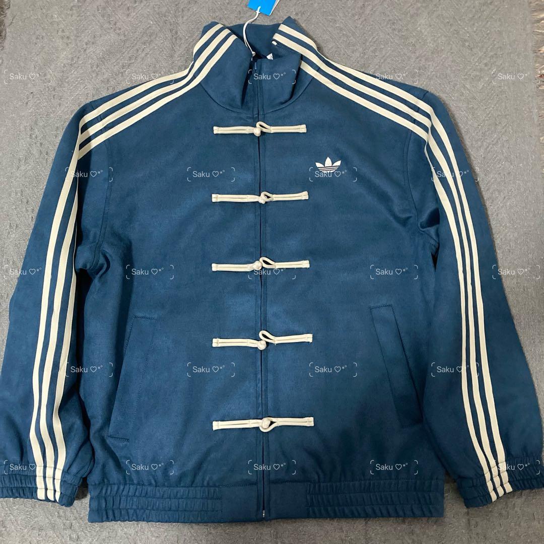 sayuxieze様 專用アディダス 巳年チャイナトラックジャケット ネイビーS