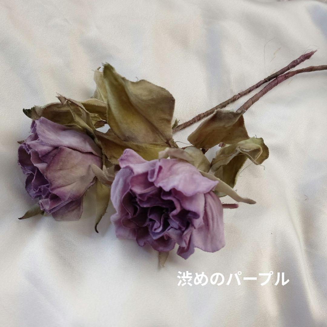 布花作品♡ドライな薔薇