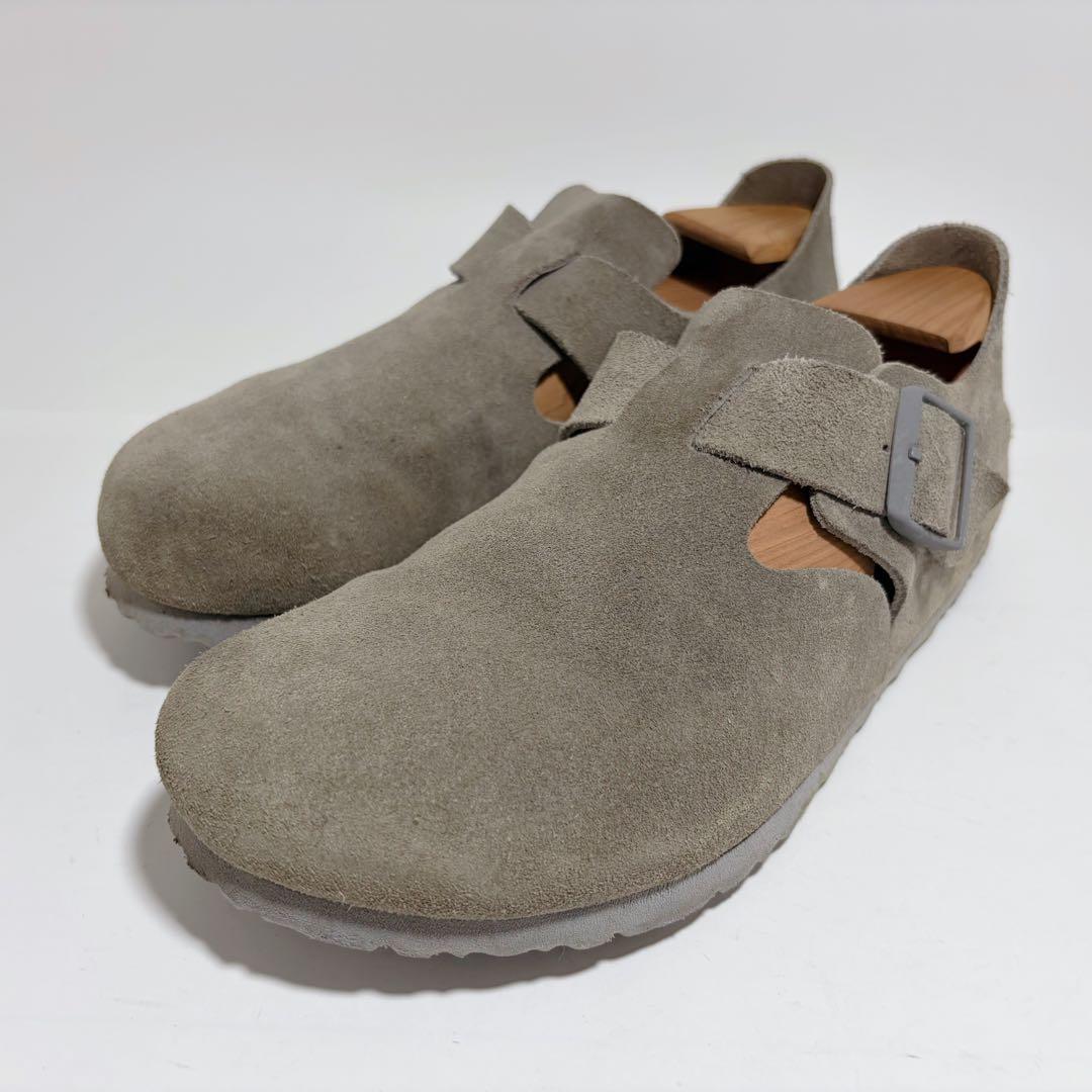 廃盤色☆ビルケンシュトック ロンドン スエード ナロー幅 42 27cm