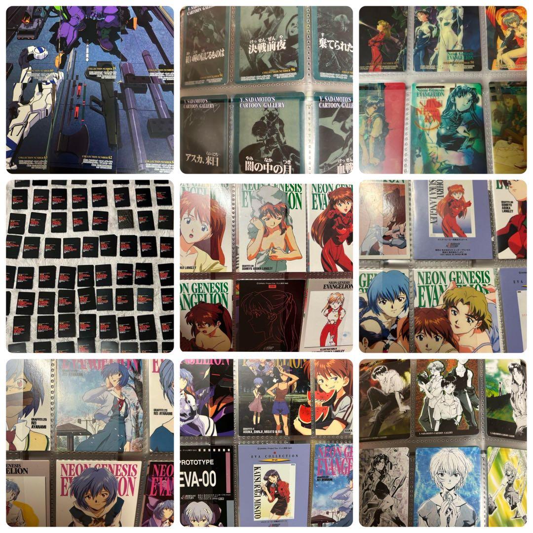 新世紀エヴァンゲリオン トレーディングカードセット　まとめ売り　レア大量
