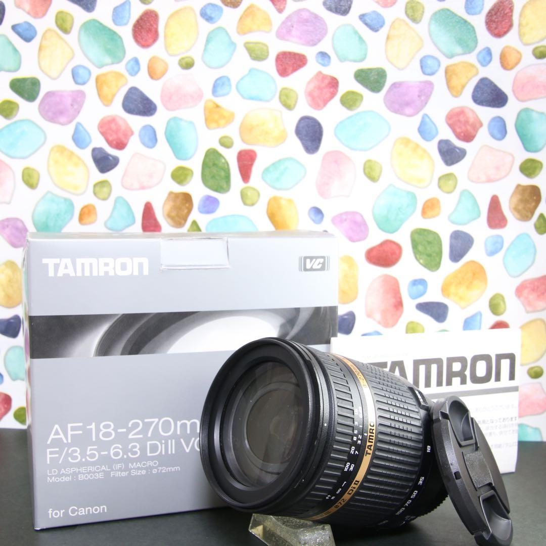 ♥︎◇神レンズ♪ ◇TAMRON 18-270mm VC キャノン