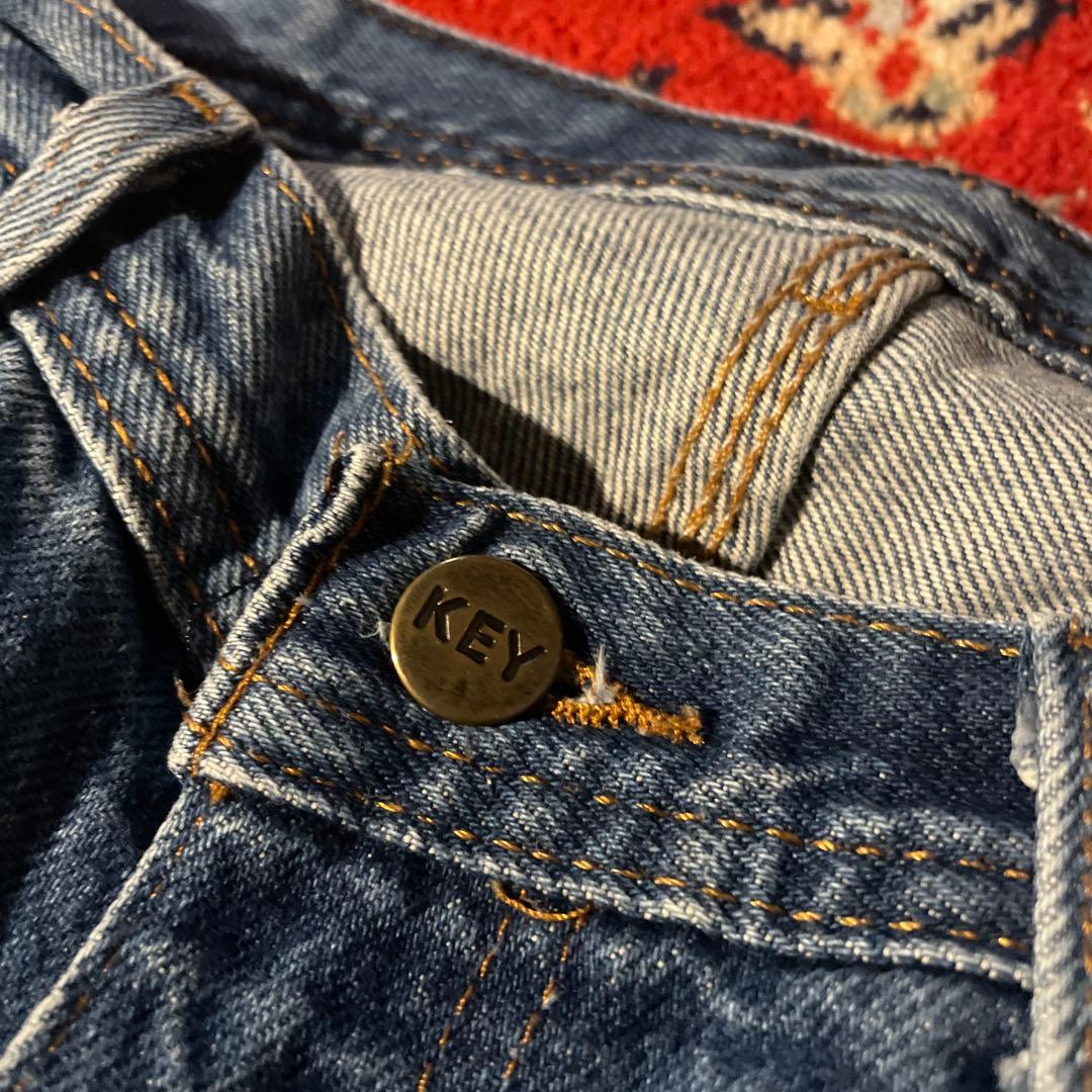 00s key ダブルニーデニム　ペインターパンツ　メキシコ製