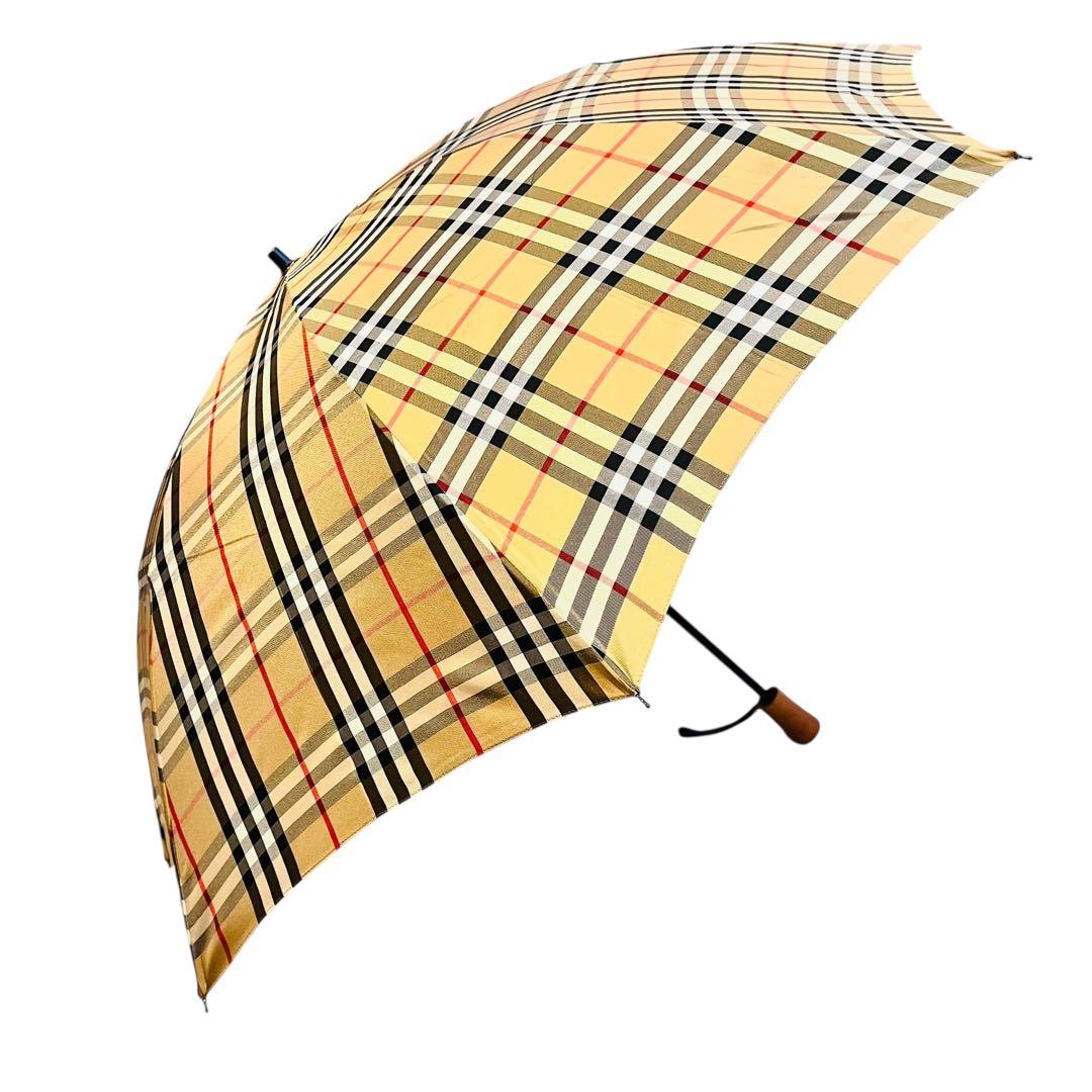 ほぼ未使用✨ BURBERRY バーバリー 折り畳み傘 ノバチェック 箱付