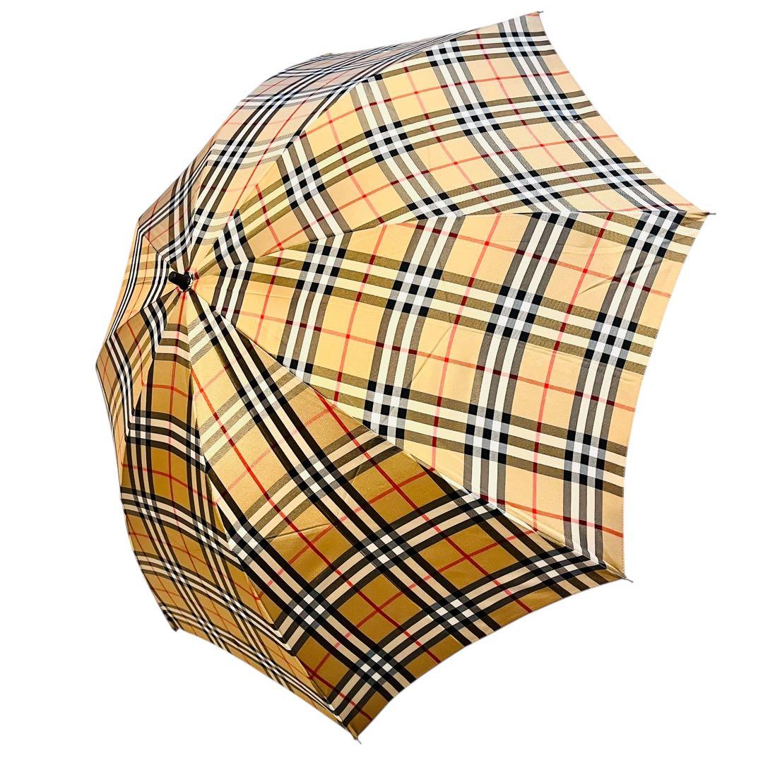 ほぼ未使用✨ BURBERRY バーバリー 折り畳み傘 ノバチェック 箱付