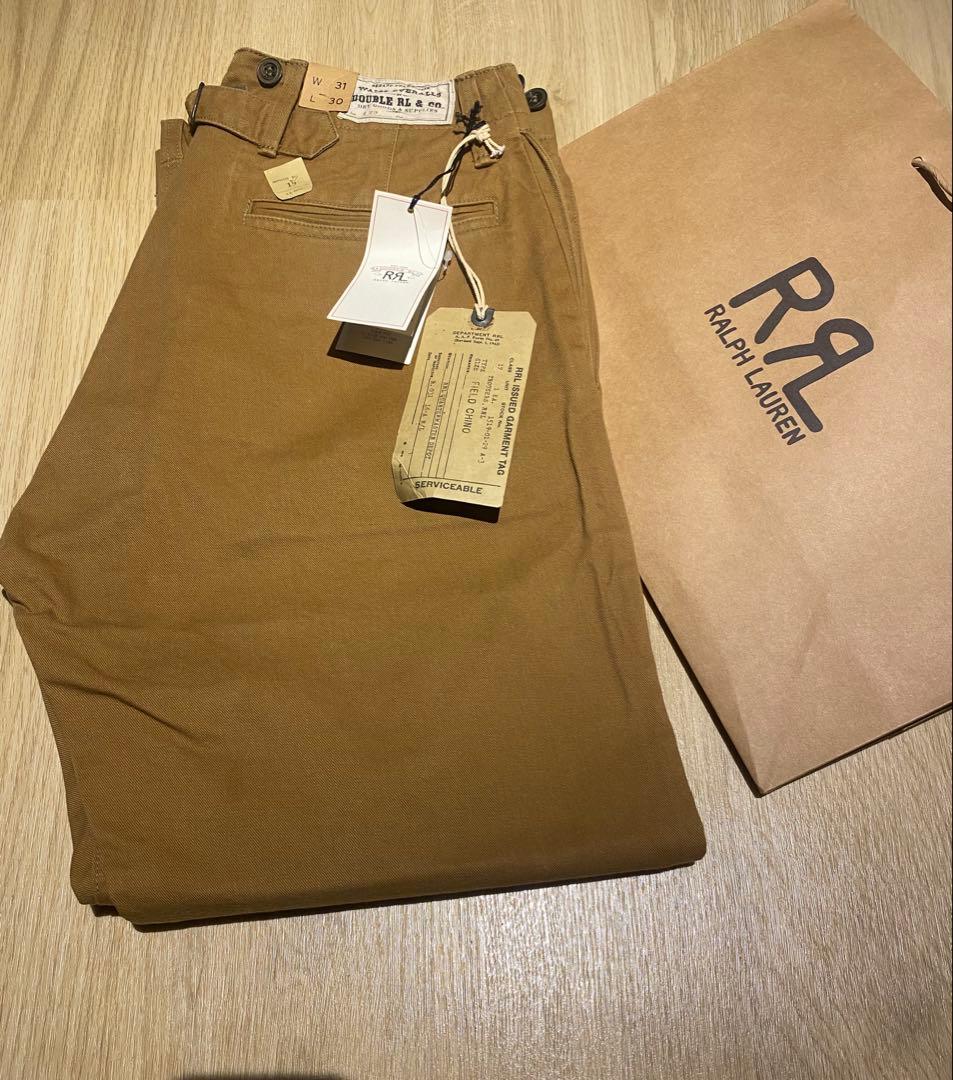 新品RRL FIELD CHINO W31×L30 ラルフローレン　ロンハーマン