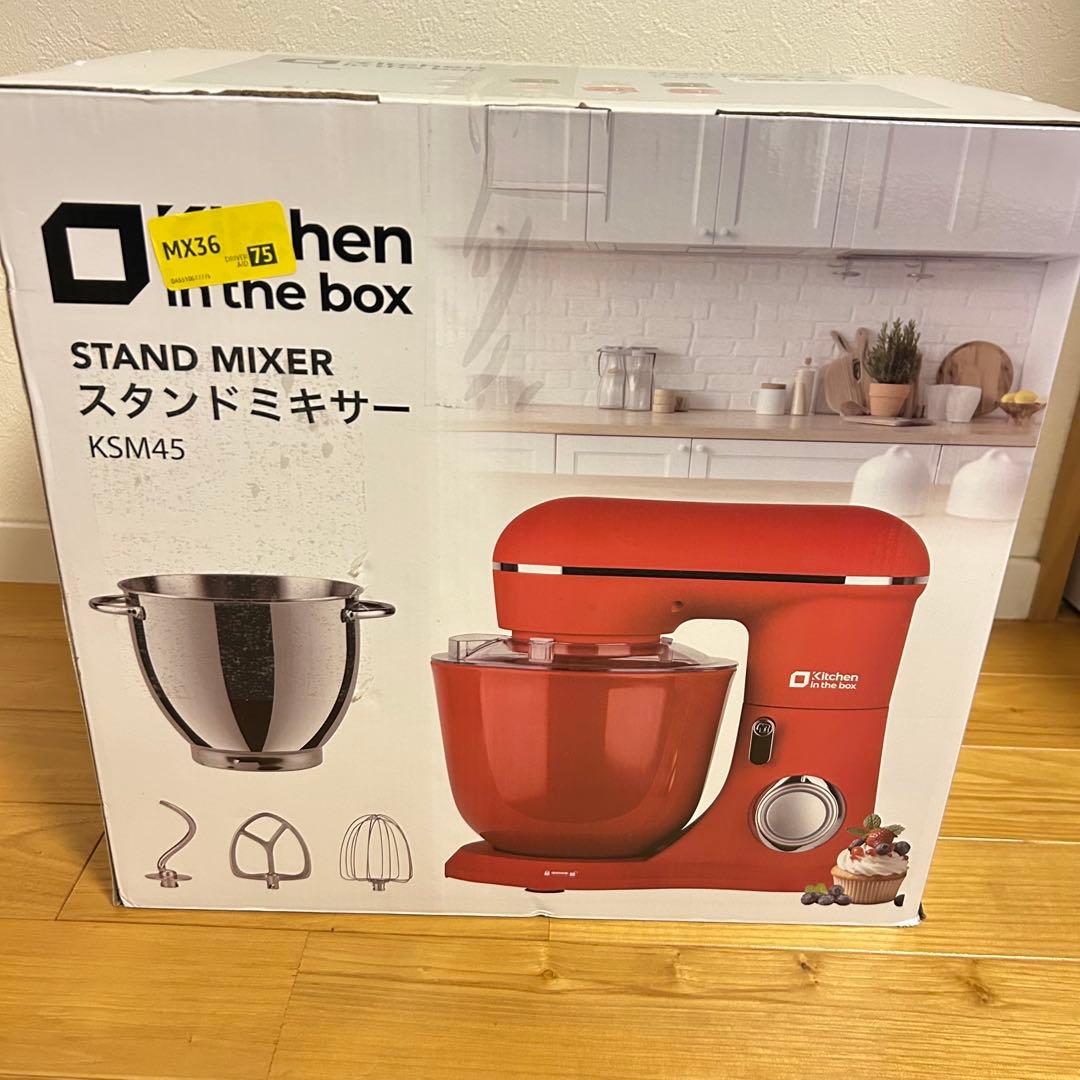 大特価❣️ スタンドミキサー 4.5L+5Lダブルボウル