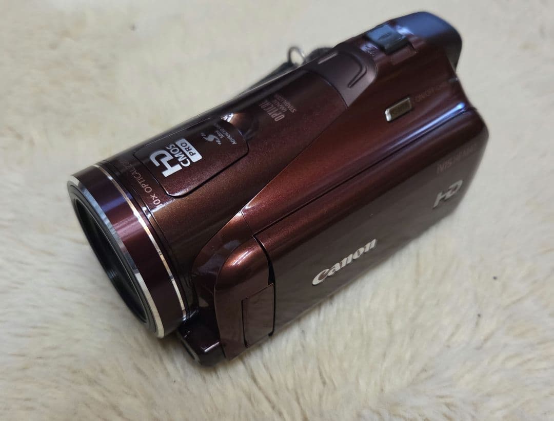 【美品】Canon キャノン iVIS HF M41 レッド ビデオカメラ