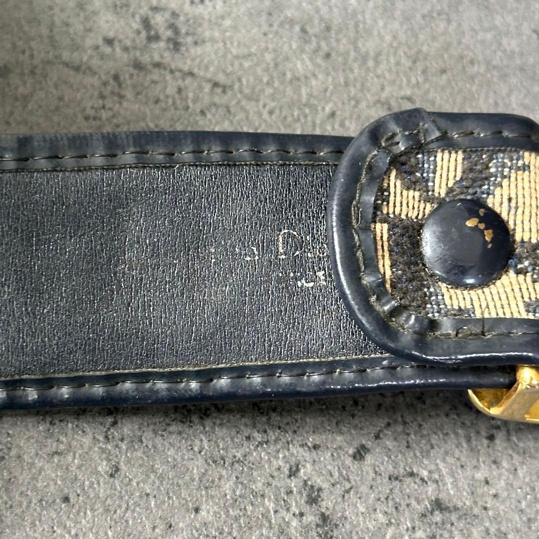 小物 Dior CD Logo Trotter Pattern Belt y2k