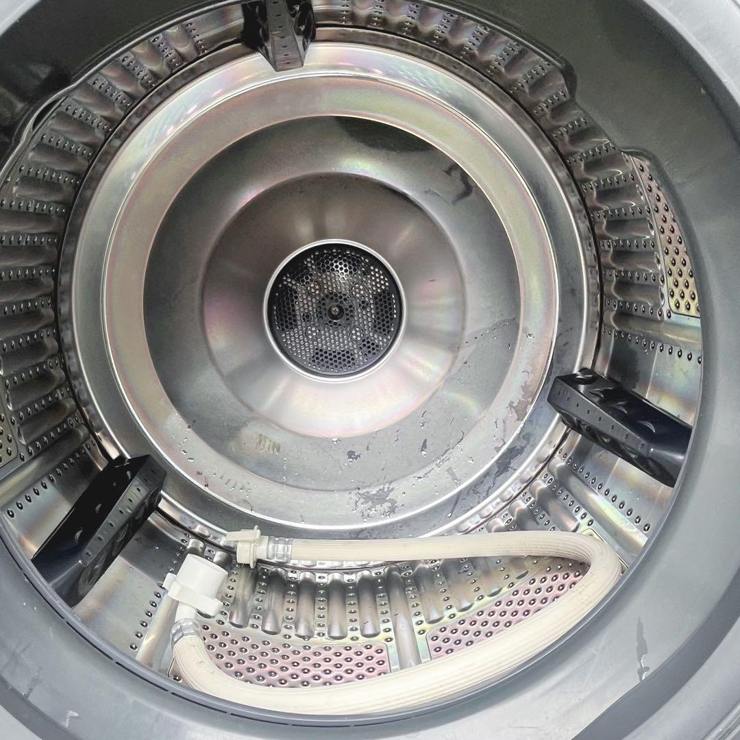 送料無料！※ジャンク品 SHARP ドラム式洗濯機 ES-P110-SL