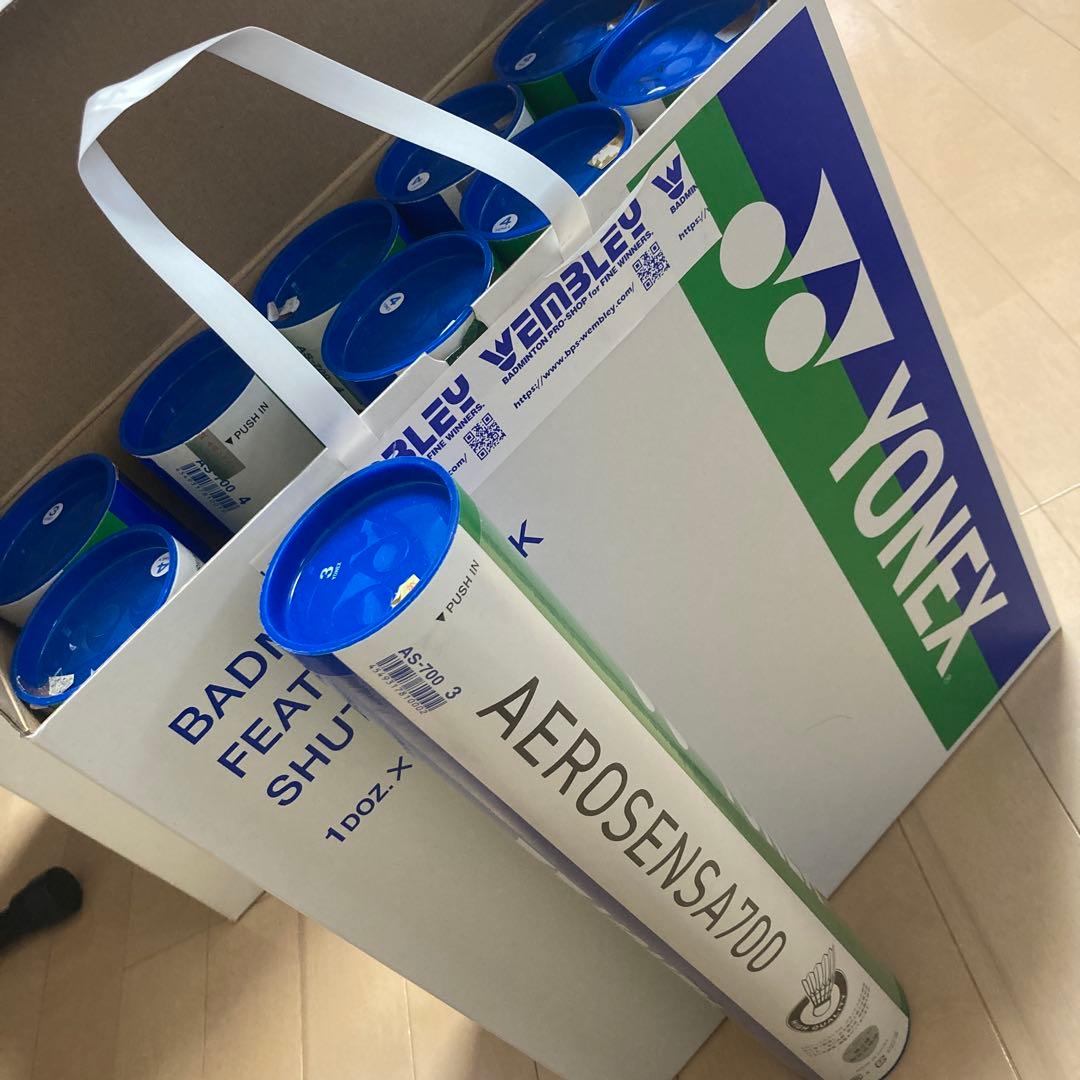 YONEX AEROSEN S100 羽毛シャトル 1ダース