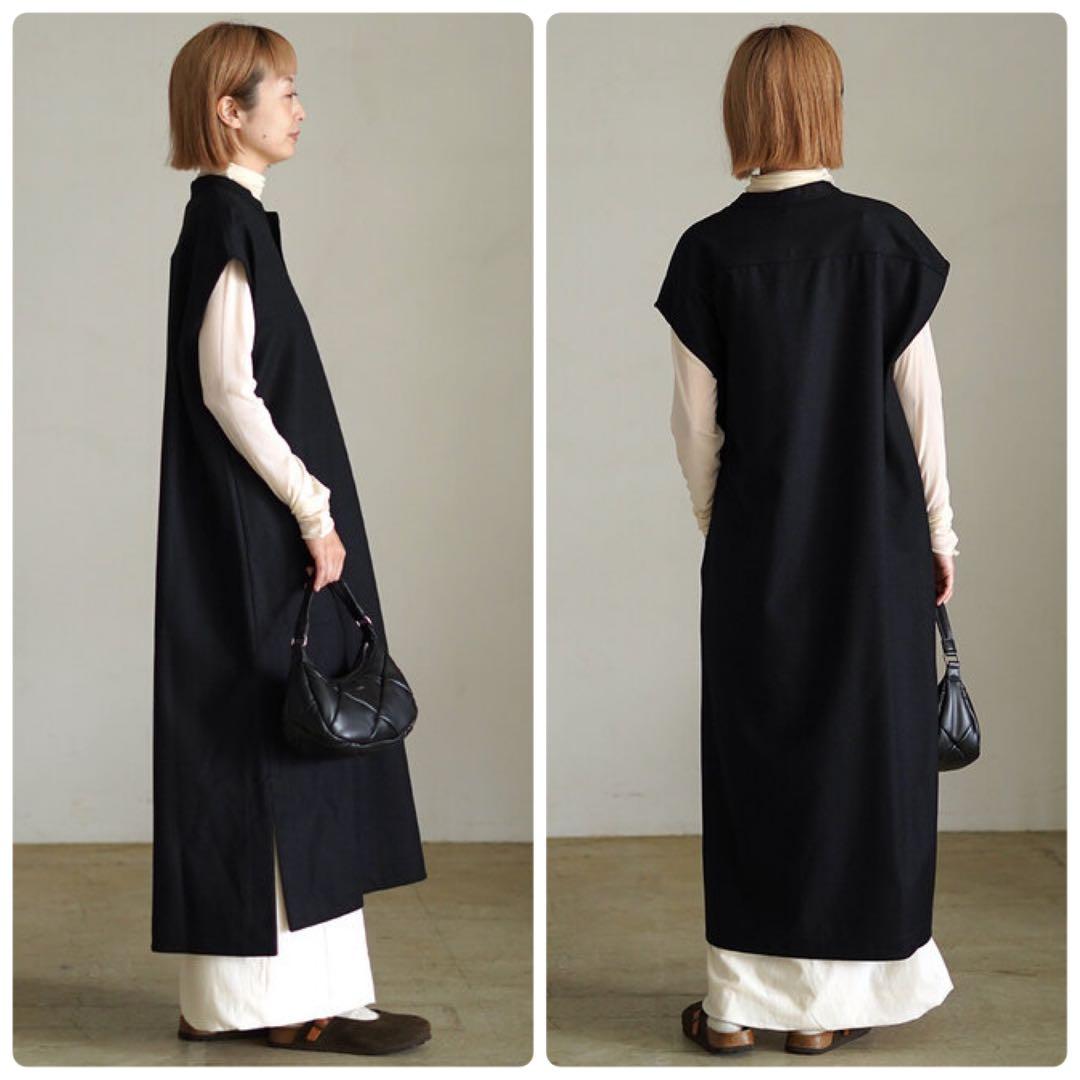 ✨新品✨25AW ル グラジック オーバーシャツドレス ワンピース ウール100