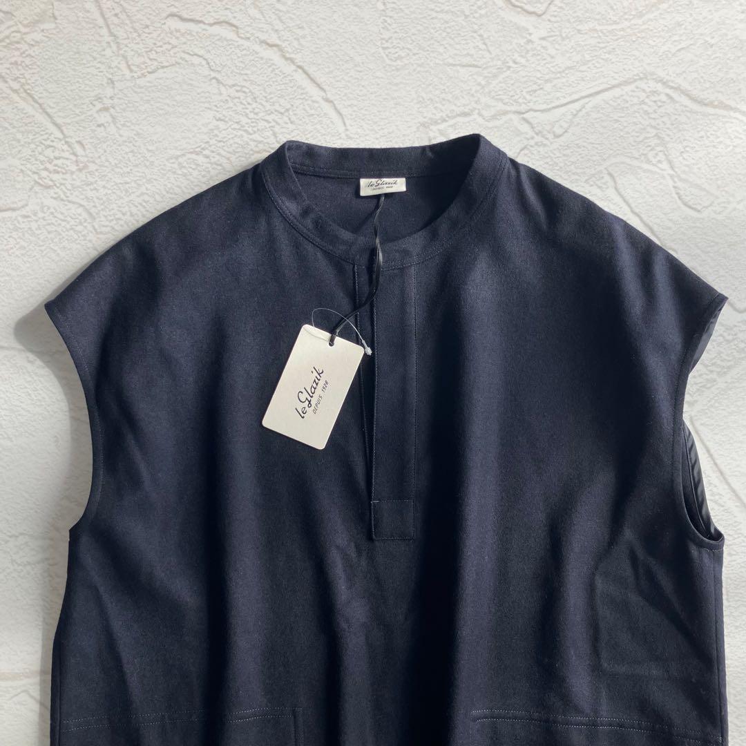 ✨新品✨25AW ル グラジック オーバーシャツドレス ワンピース ウール100