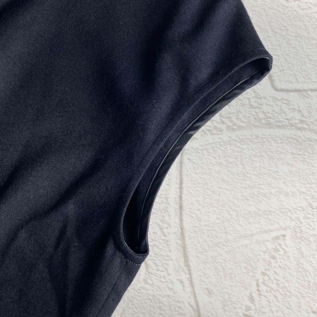 ✨新品✨25AW ル グラジック オーバーシャツドレス ワンピース ウール100