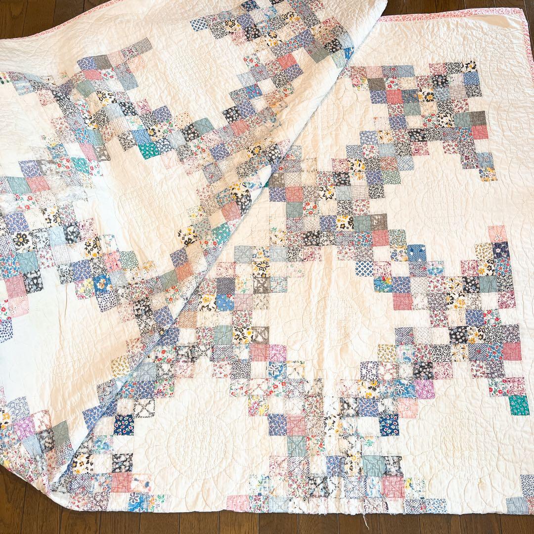 アンティークキルト　ヴィンテージ　フィードサック