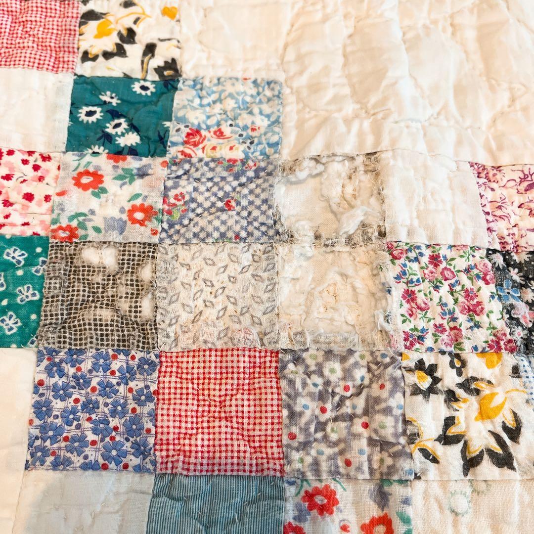 アンティークキルト　ヴィンテージ　フィードサック