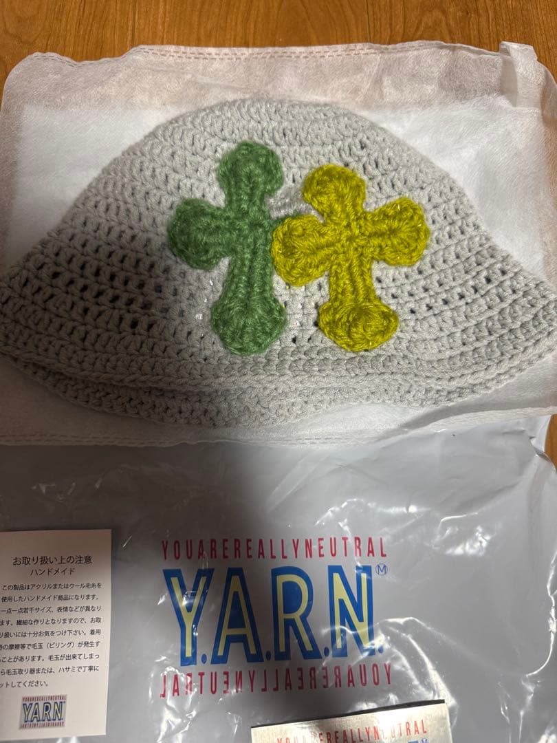 ワトソン着用　激安Y.A.R.N. バケットハット グレー