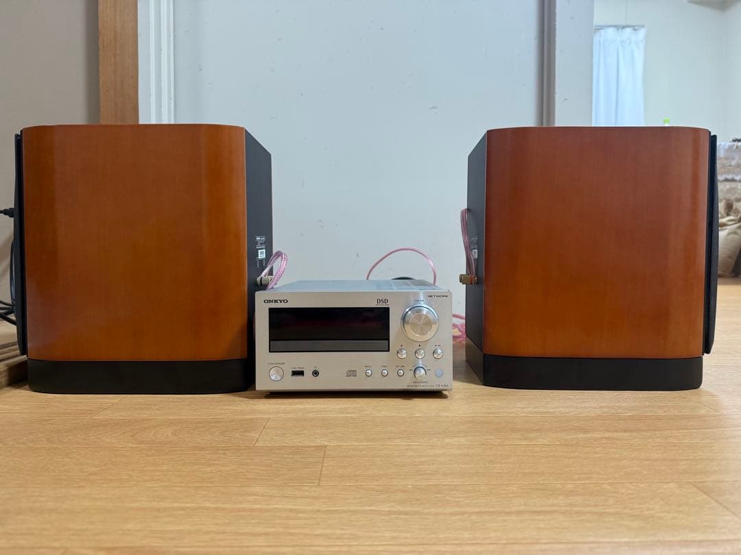 ONKYO ミニコンポ リモコン付き CR-N765 D-212EX 美品