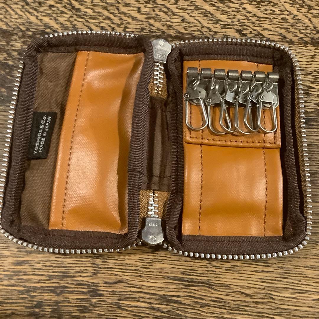 新品　未使用　PORTER キーケース　キャメル♪♪