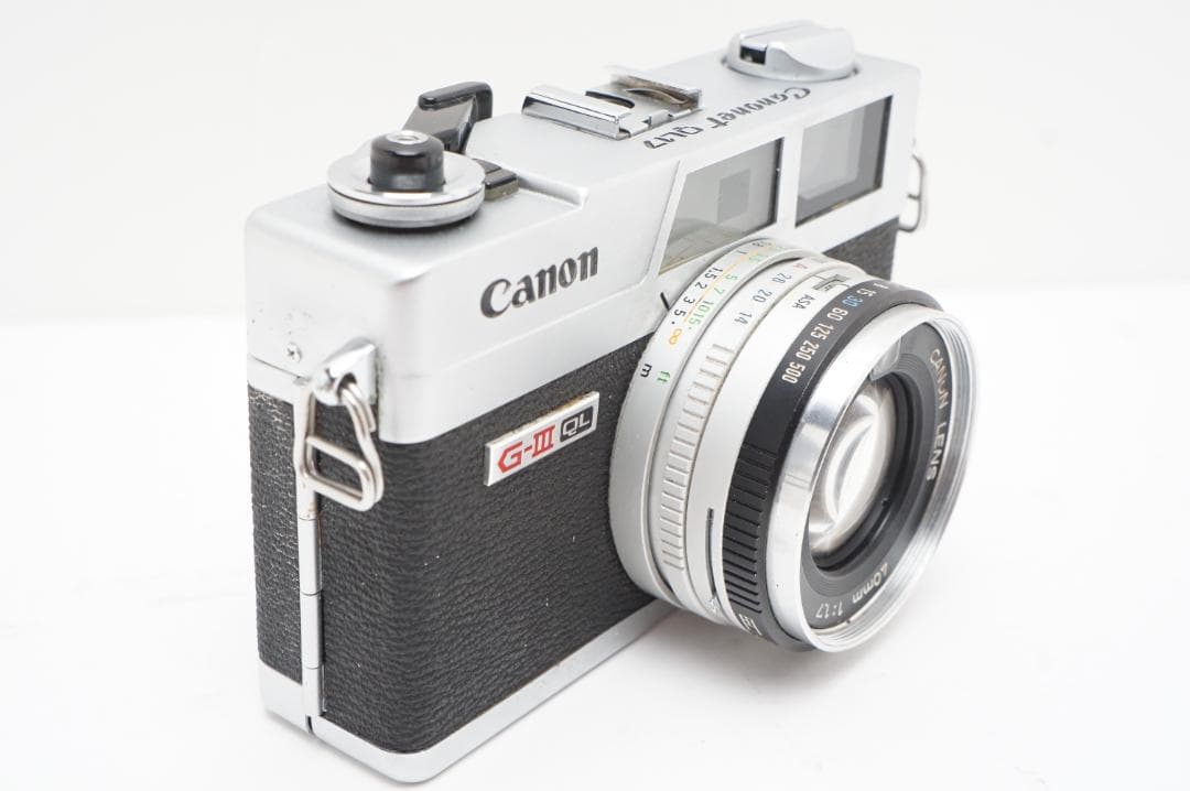 ＜作例あり＞canonet GⅢ　QL17 40mm F1.7　キャのネット