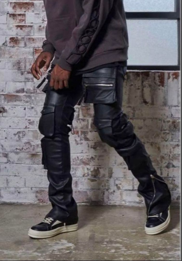 にくまん 値下げ可　Mlvince type-2スリムカーゴパンツ 34