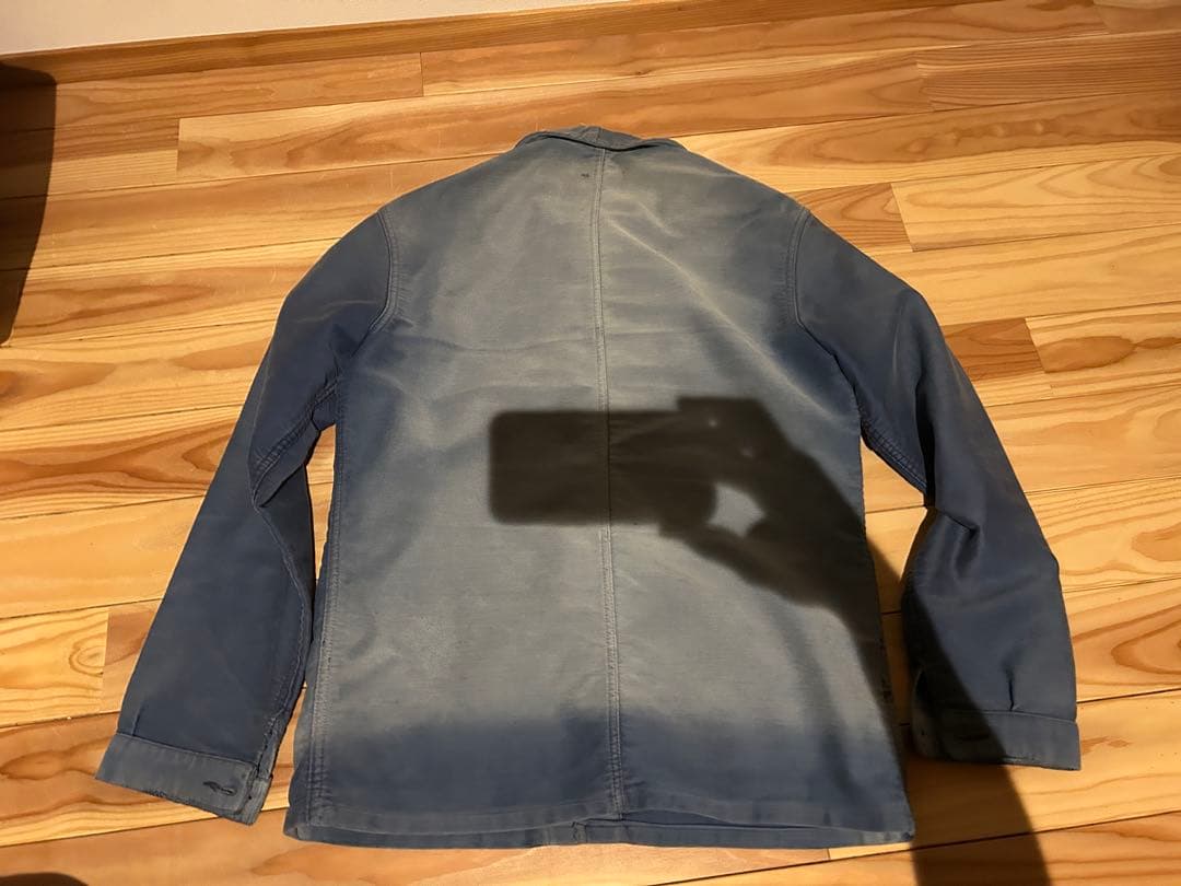 フランスビンテージ　モールスキンジャケット