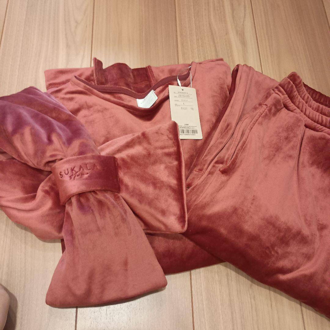 SUKALA リラックスフィルセラ™シャギーベロアパジャマLおまけ付き