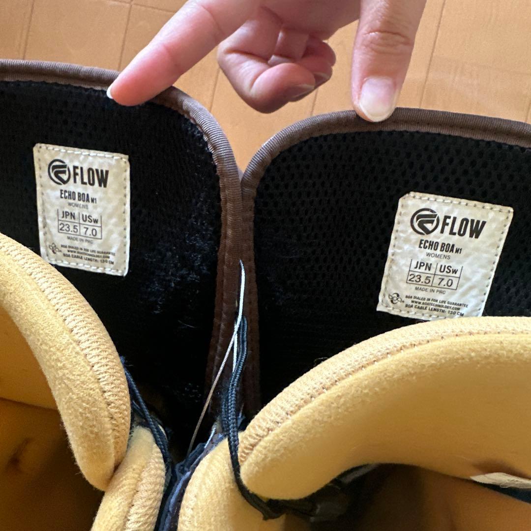 FLOW ECHO BOA M1　スノーボードブーツ(女性用) ブラウン