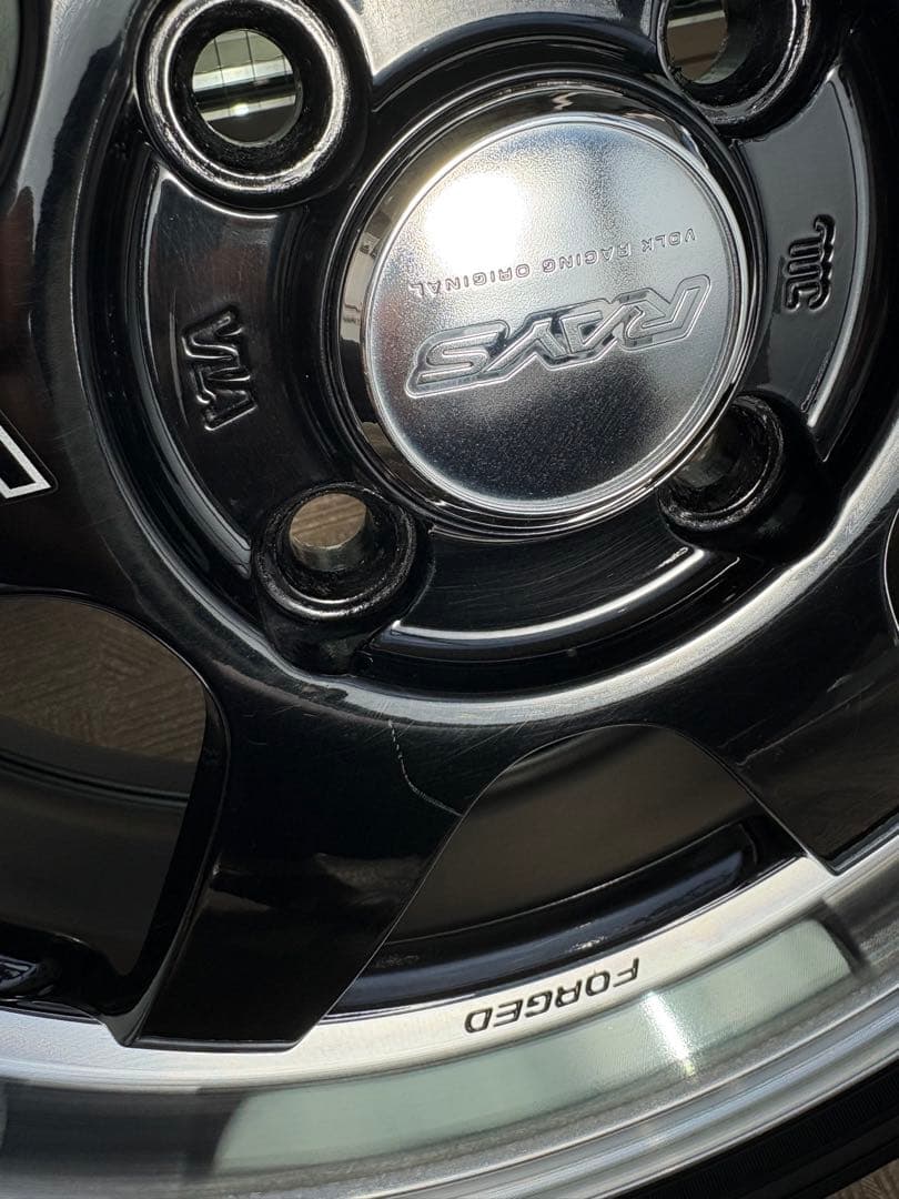 ボルクレーシングTE37 KCRホイールタイヤ 鍛造 16インチ 軽自動車