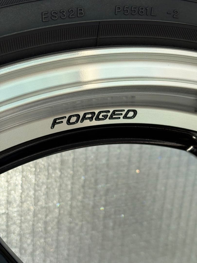 ボルクレーシングTE37 KCRホイールタイヤ 鍛造 16インチ 軽自動車