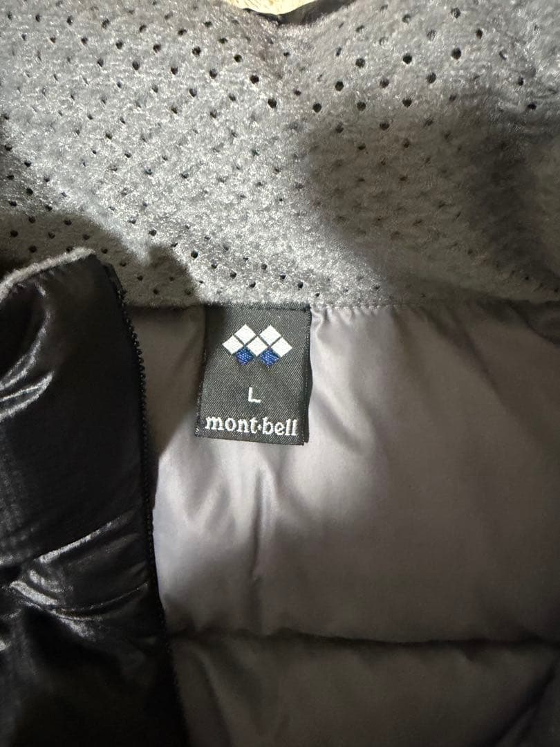 mont-bellライトアルパイン ダウンベスト ブラック