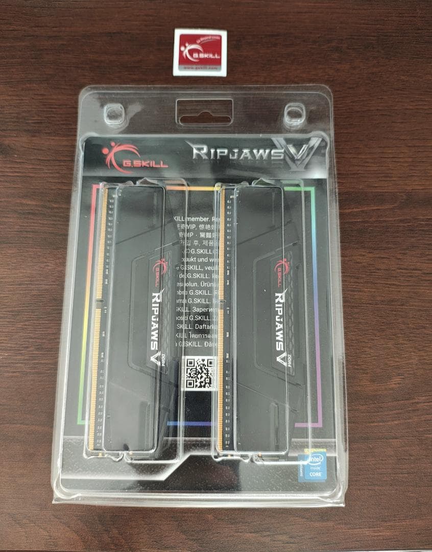 G.SKILL DDR4 64GB (32GB×2) 3600C18メモリセット