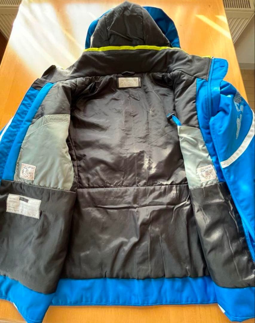 phenix スキーウェア　ブルー　青 キッズ　ジュニア　140 150