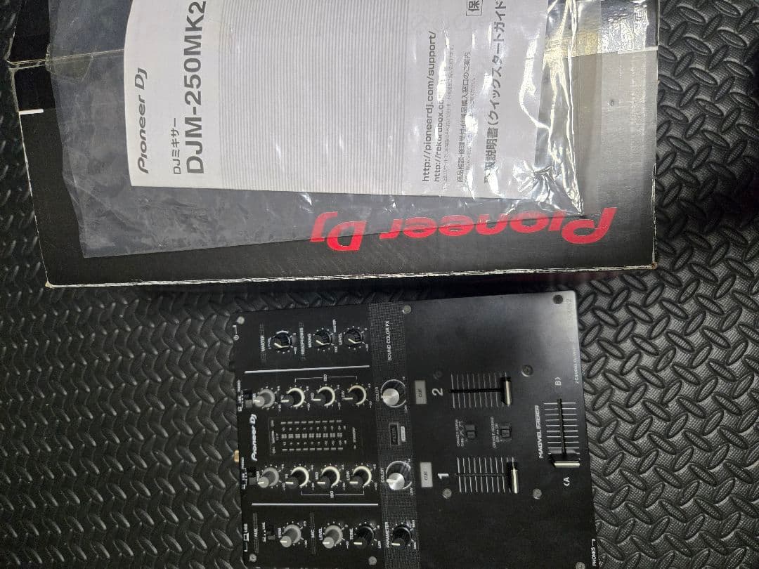 Pioneer DJ、DJM-250MK2 、PLX-500×2、セット