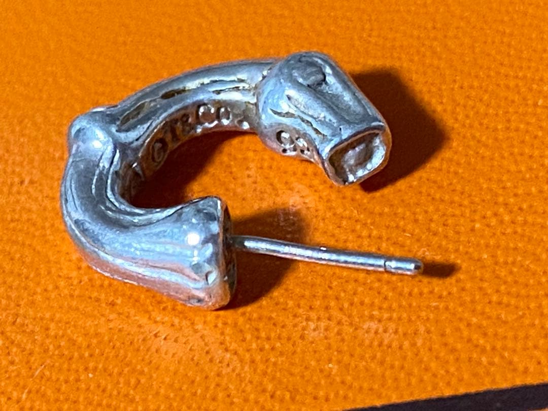 ティファニー バンブー ピアス シルバー 925 片耳 キャッチ欠品