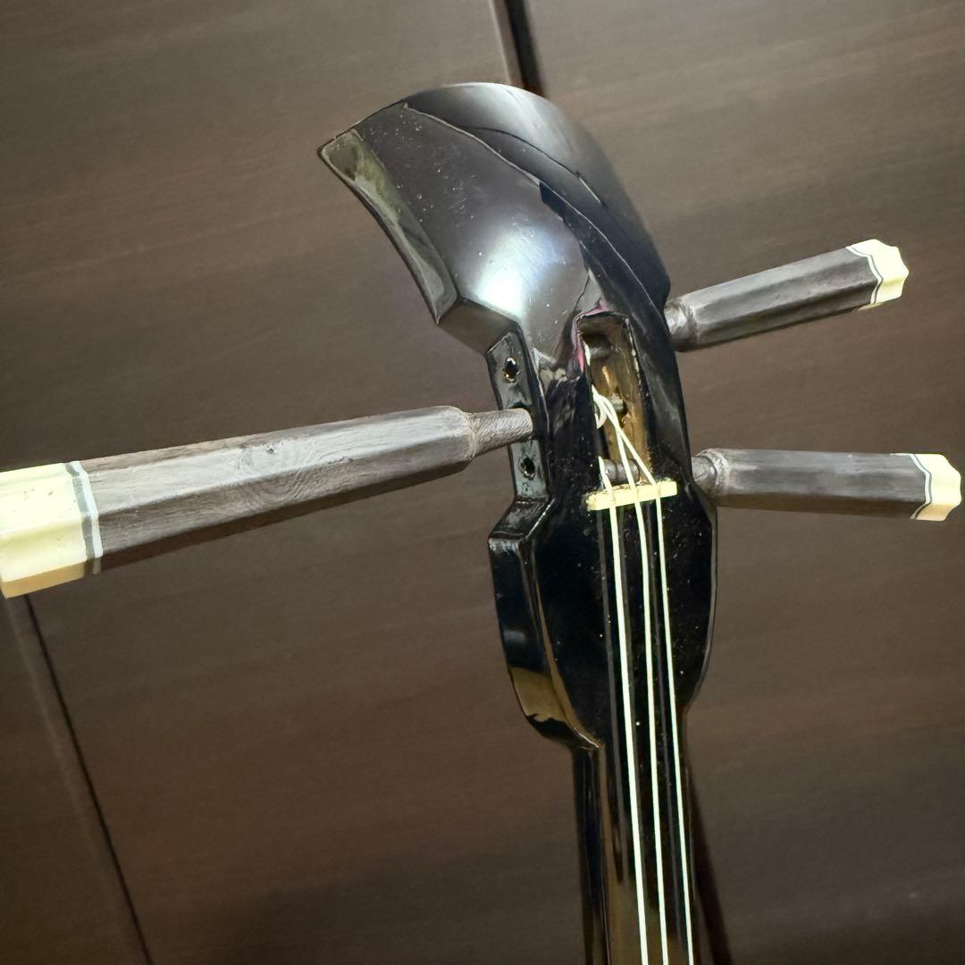 三線 沖縄 人工皮張り ハードケース付き 和楽器 民謡楽器 沖縄三線 沖縄民謡