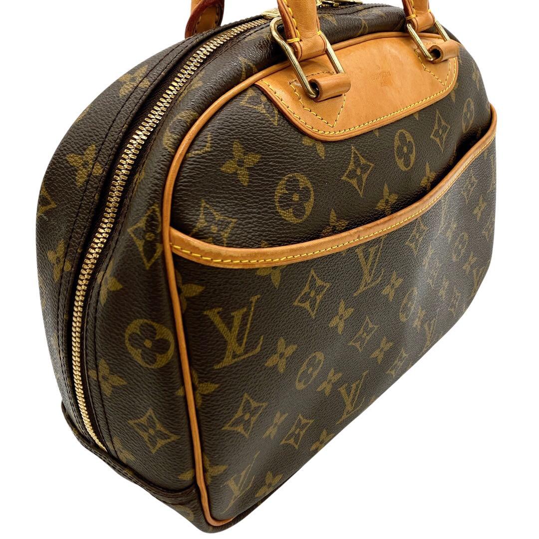 【LOUIS VUITTON】トゥルーヴィル　モノグラム　ハンドバッグ　PVC