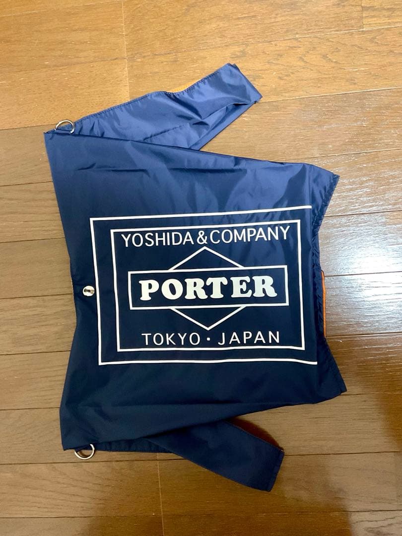 美品 PORTER GROCERY BAG エコバッグ ネイビー 完売絶版品