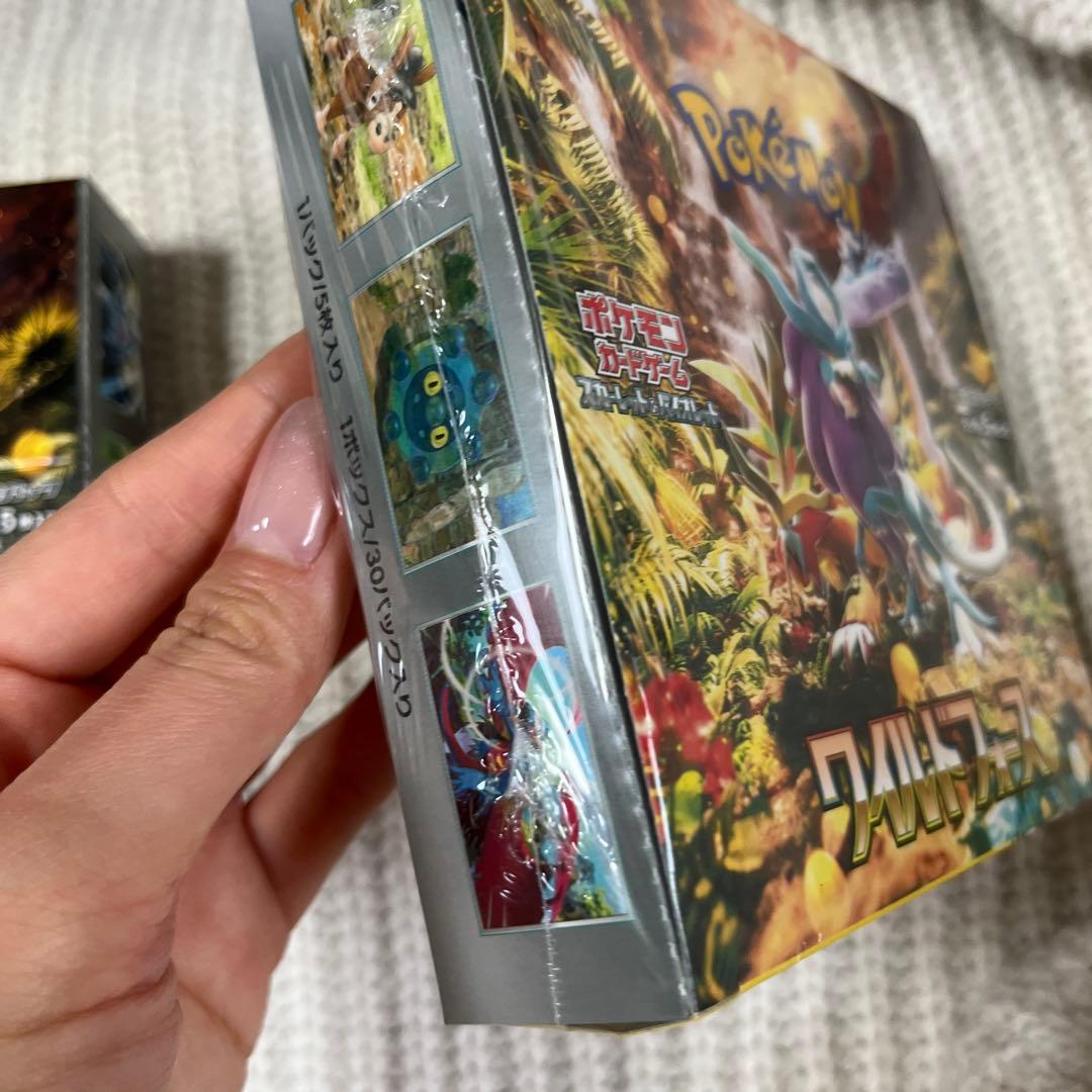 ポケモンカードゲーム ワイルドフォース 5パック入り　二箱