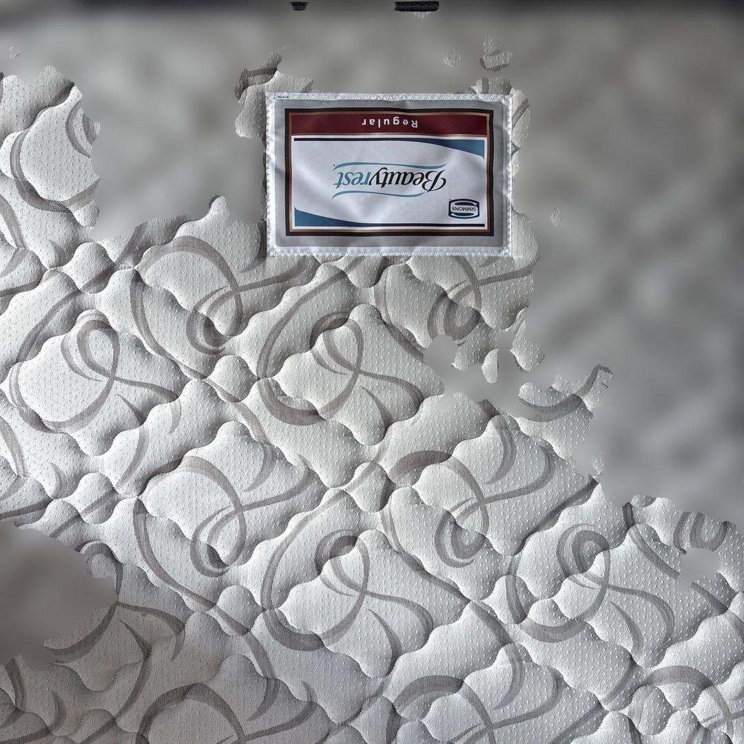 美品　シモンズ ビューティレスト/ シングル/マットレス　レギュラー