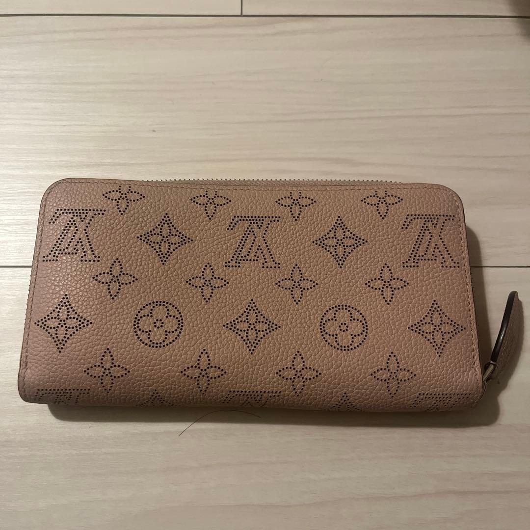 Louis Vuitton マヒナ　ピンク　長財布