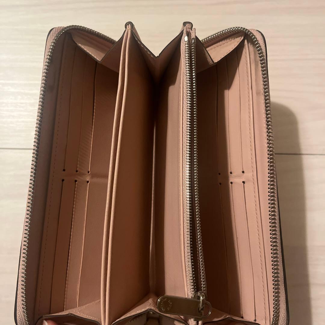 Louis Vuitton マヒナ　ピンク　長財布