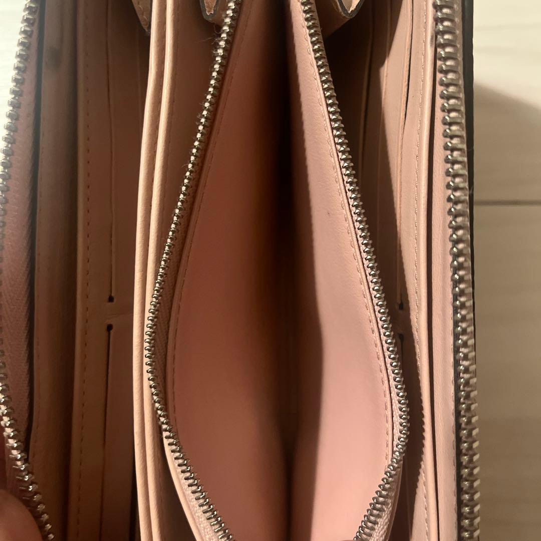 Louis Vuitton マヒナ　ピンク　長財布