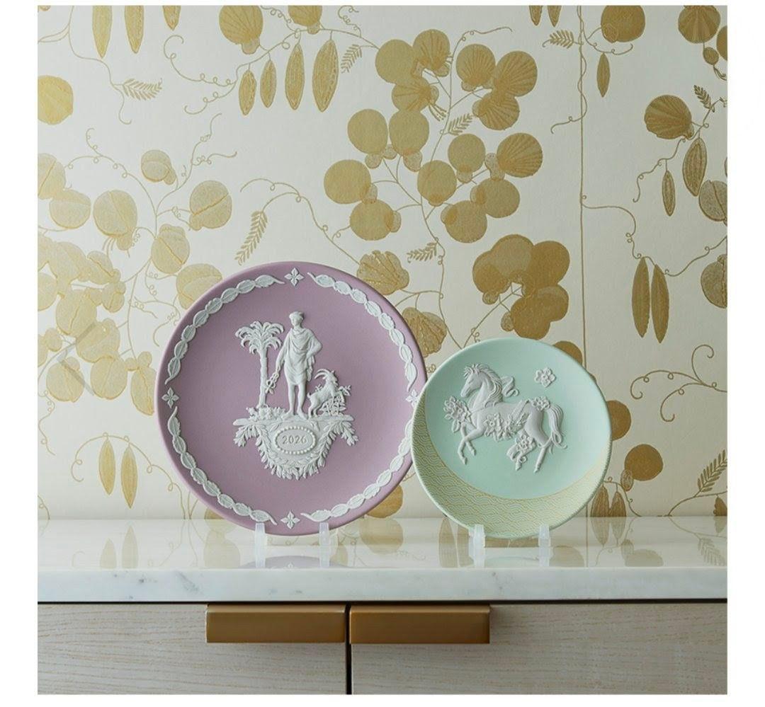 ウェッジウッド　ジャスパー　イヤープレート 2026