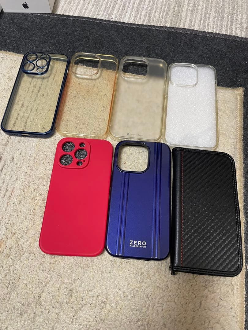 Apple iPhone 14 Pro パープル 本体とケース