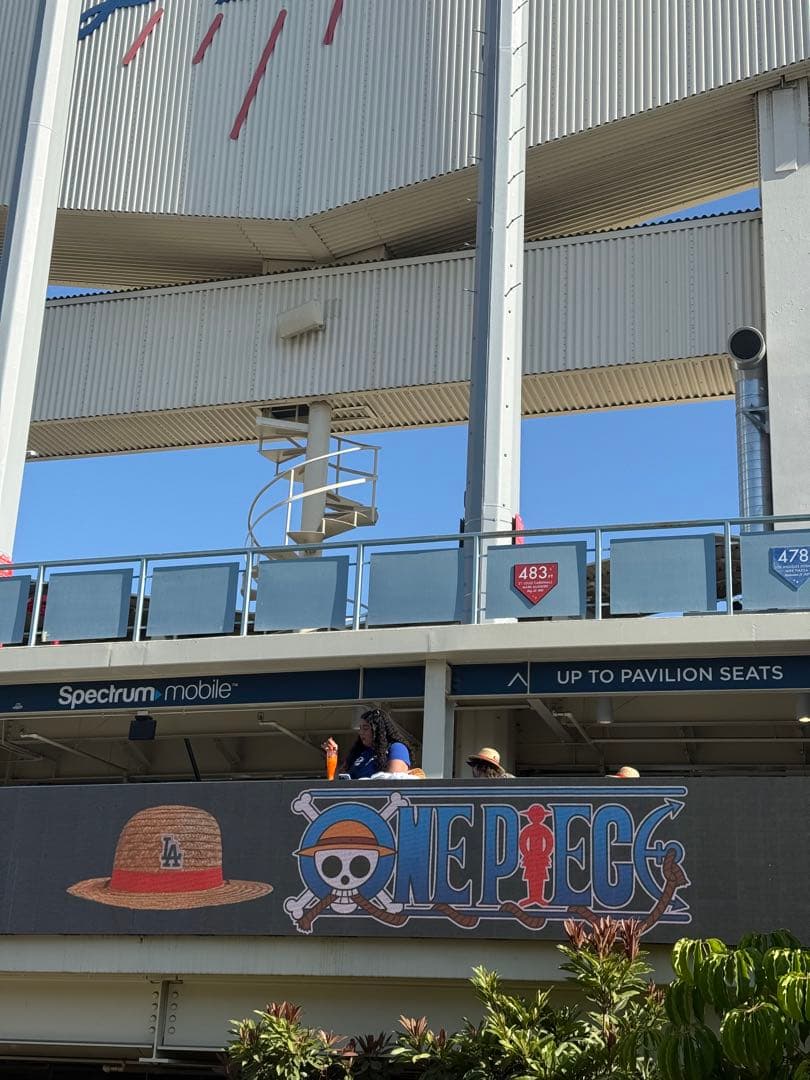 【限定】ドジャース×ONE PIECE コラボカード ルフィ 来場者特典