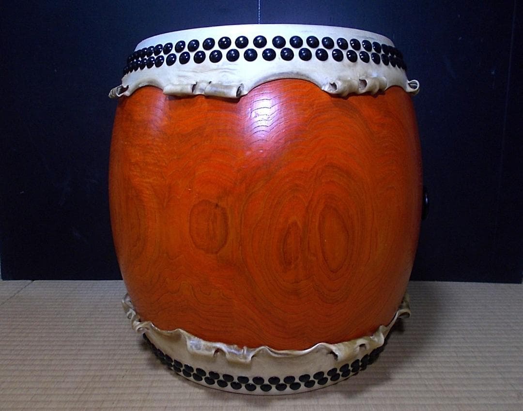 御宮製造 岡田屋布施 和太鼓 長胴太鼓 和楽器 打楽器 宮太鼓 お祭り 送料込み